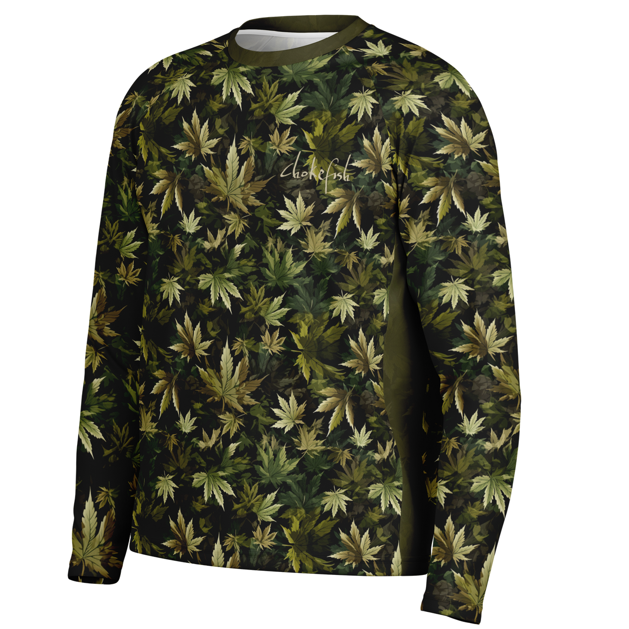 Chokefish™ Long Sleeve Every Day All Weather Cannabis Shirt Men's-004