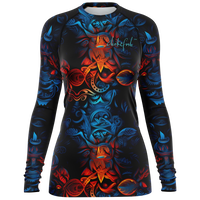 Chokefish™ Long Sleeve Rashguard Sun&Saltwater Woman's Shirt-006