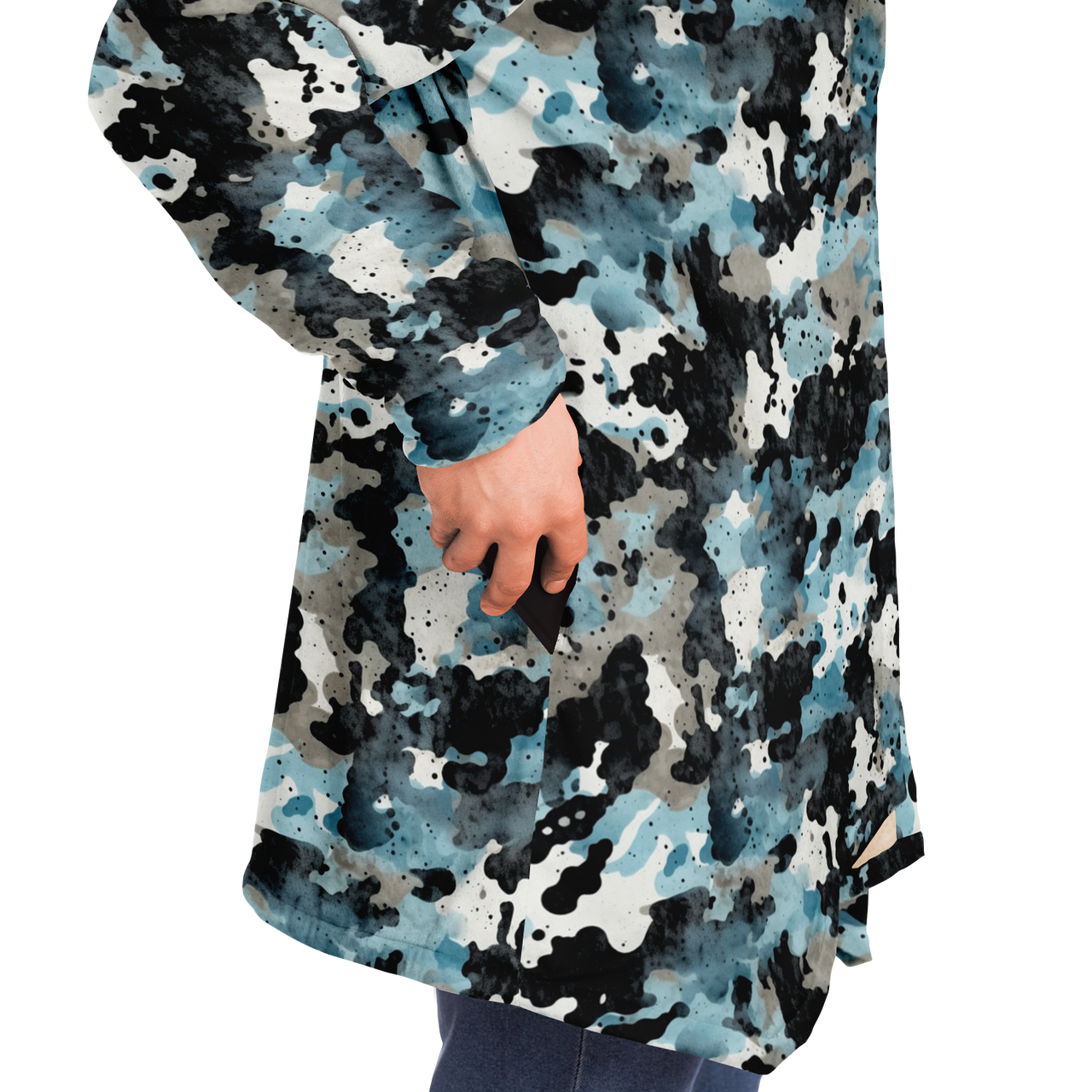 Chokefish™ Acid-Wash Cloaks Unisex-009W