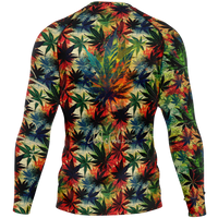 Chokefish™ Long Sleeve Rashguard Cannabis Men's Shirt-010-Special Edition