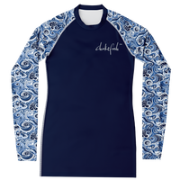 Chokefish™ Long Sleeve Rashguard Maori Woman's Shirt-002
