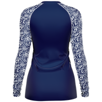 Chokefish™ Long Sleeve Rashguard Maori Woman's Shirt-005