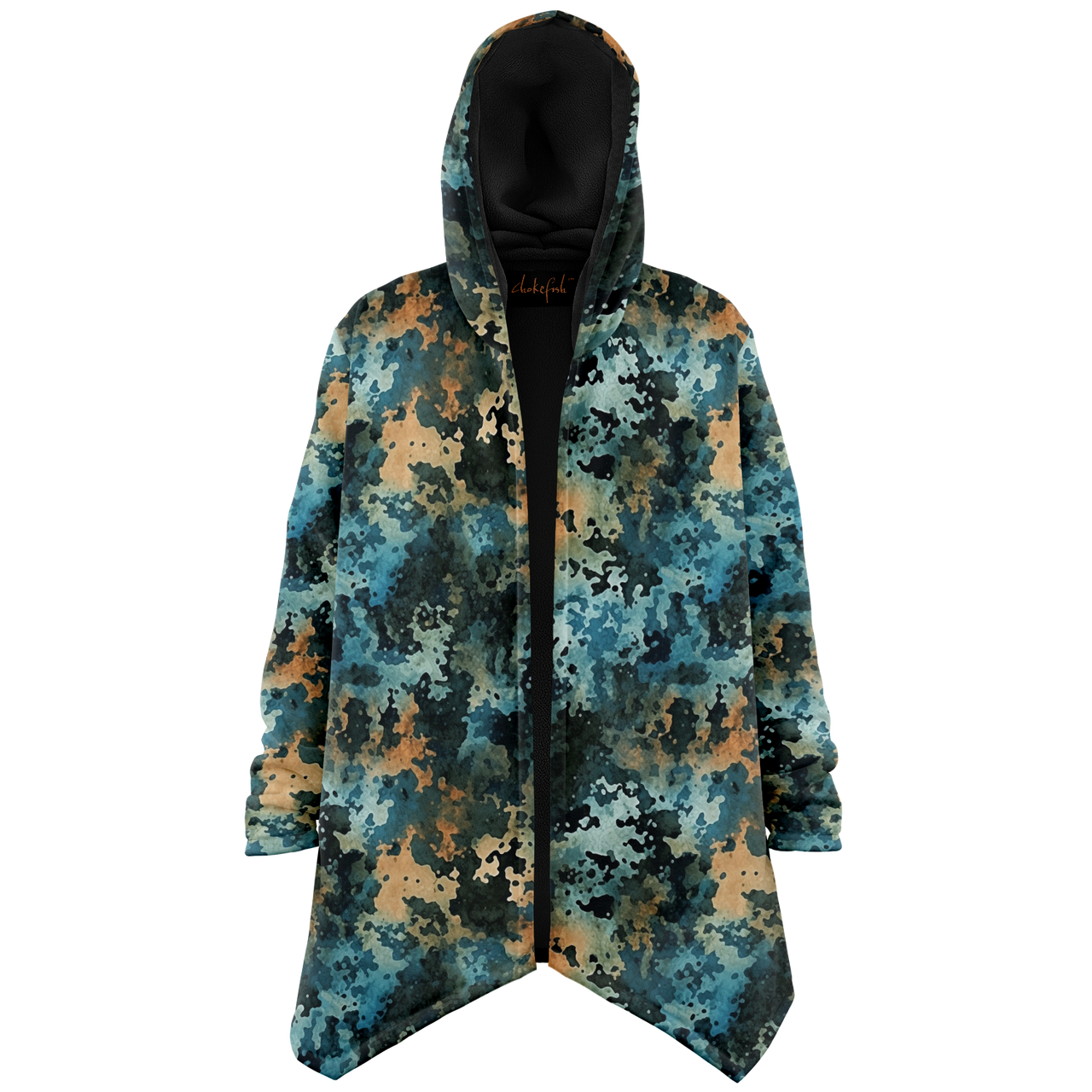 Chokefish™ Acid-Wash Cloaks Unisex-015B