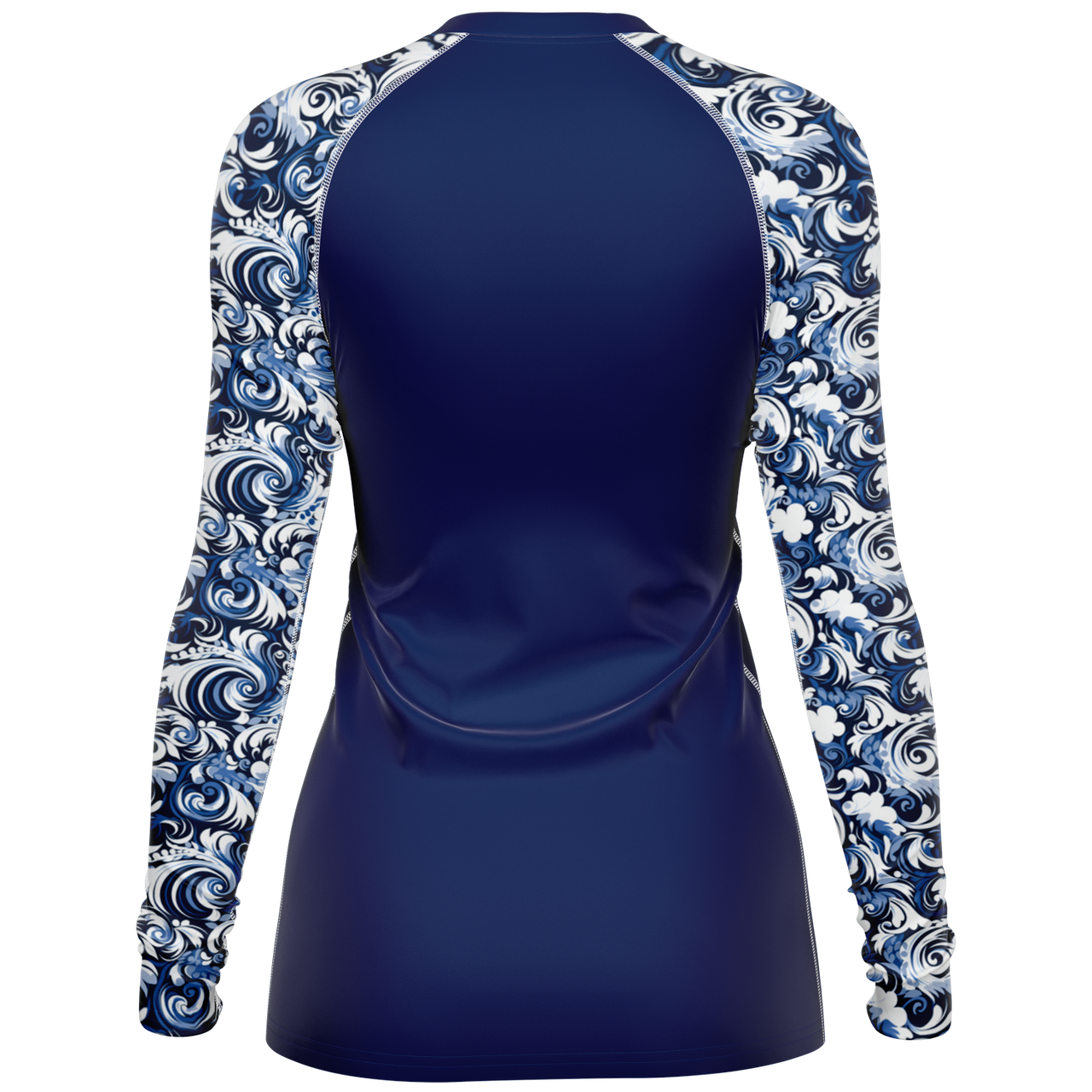 Chokefish™ Long Sleeve Rashguard Maori Woman's Shirt-008