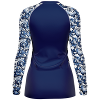 Chokefish™ Long Sleeve Rashguard Maori Woman's Shirt-008