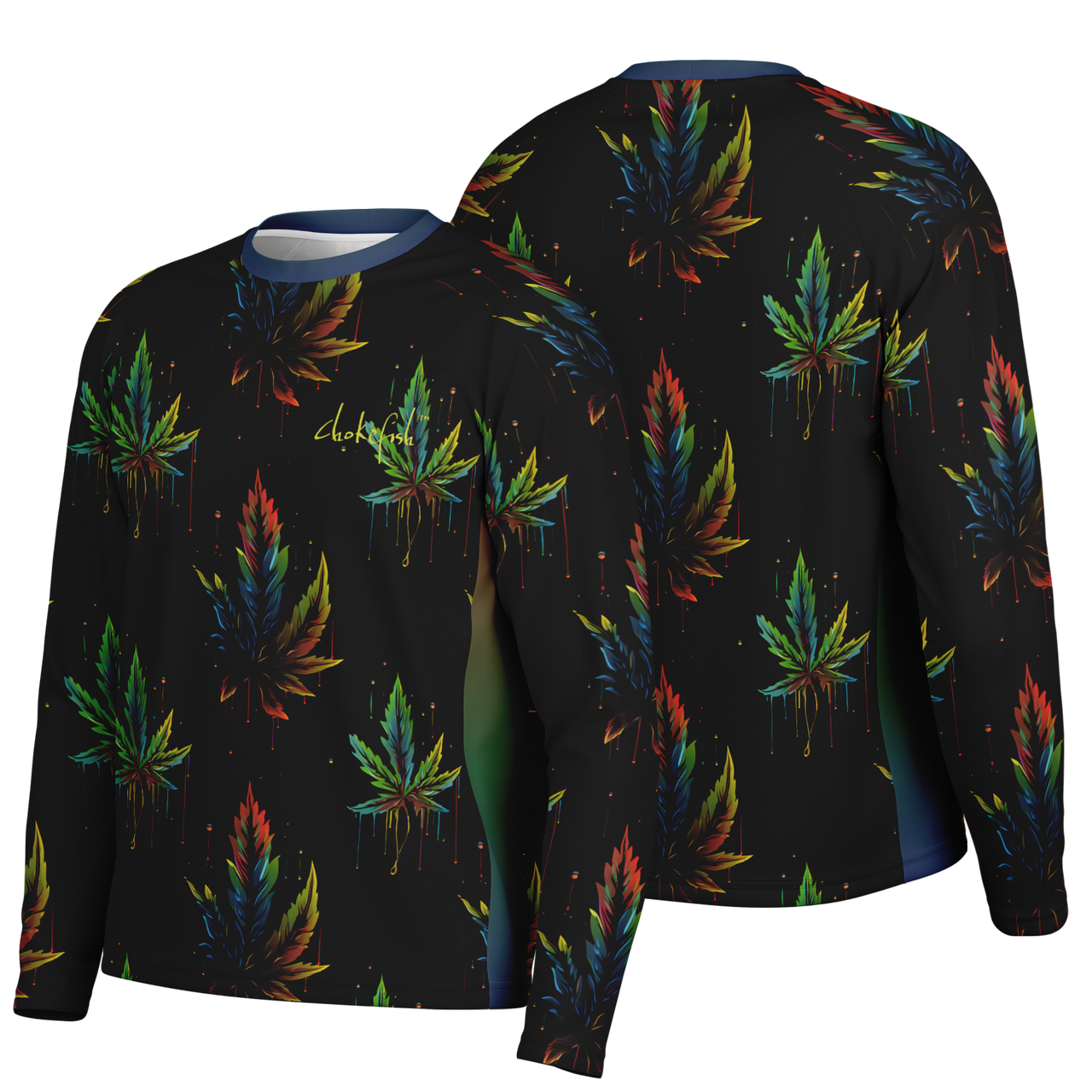 Chokefish™ Long Sleeve Every Day All Weather Cannabis Shirt Men's-035