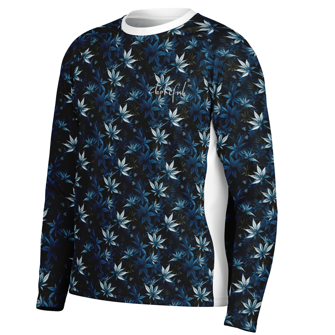 Chokefish™ Long Sleeve Every Day All Weather Cannabis Shirt Men's-006-White