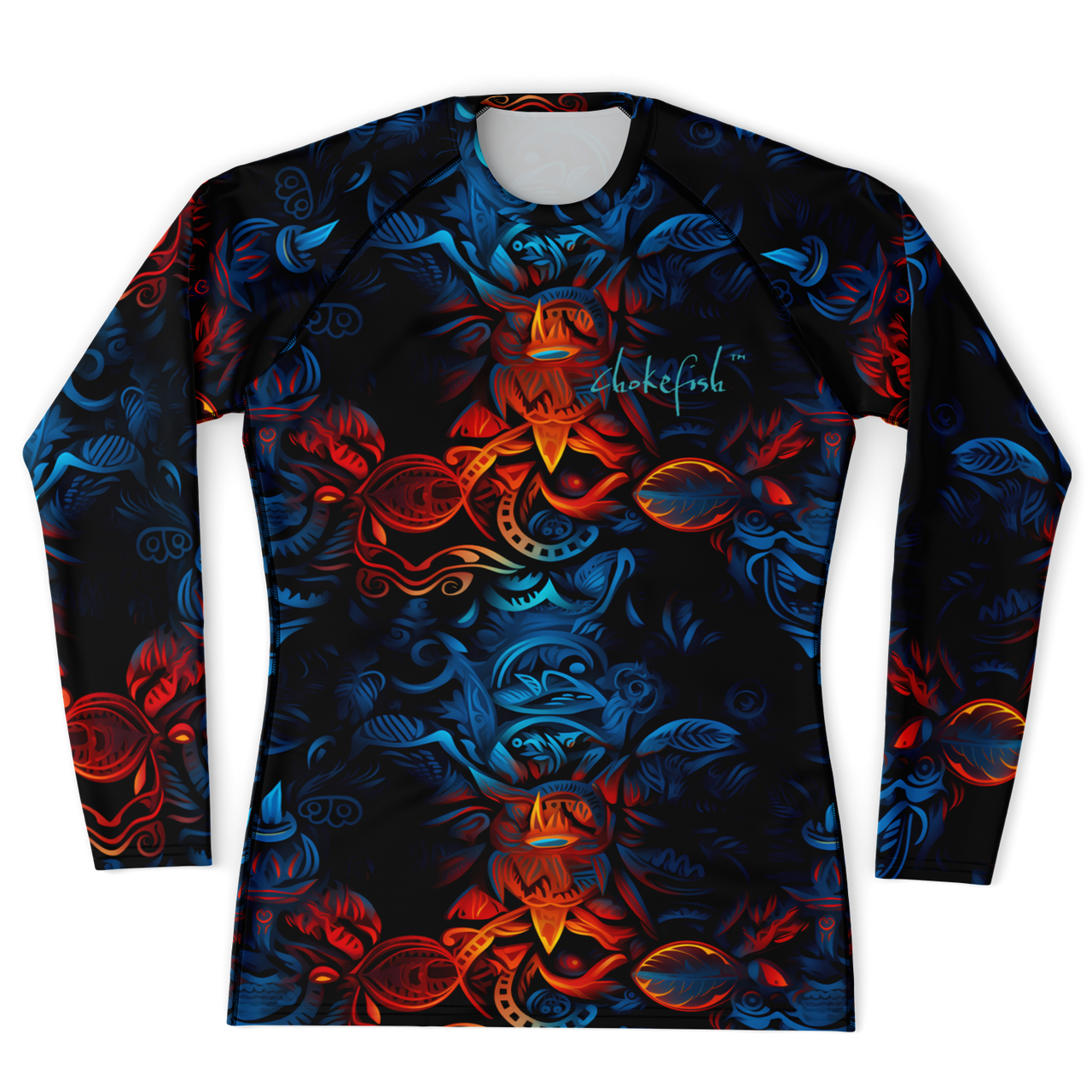 Chokefish™ Long Sleeve Rashguard Sun&Saltwater Men's Shirt-006