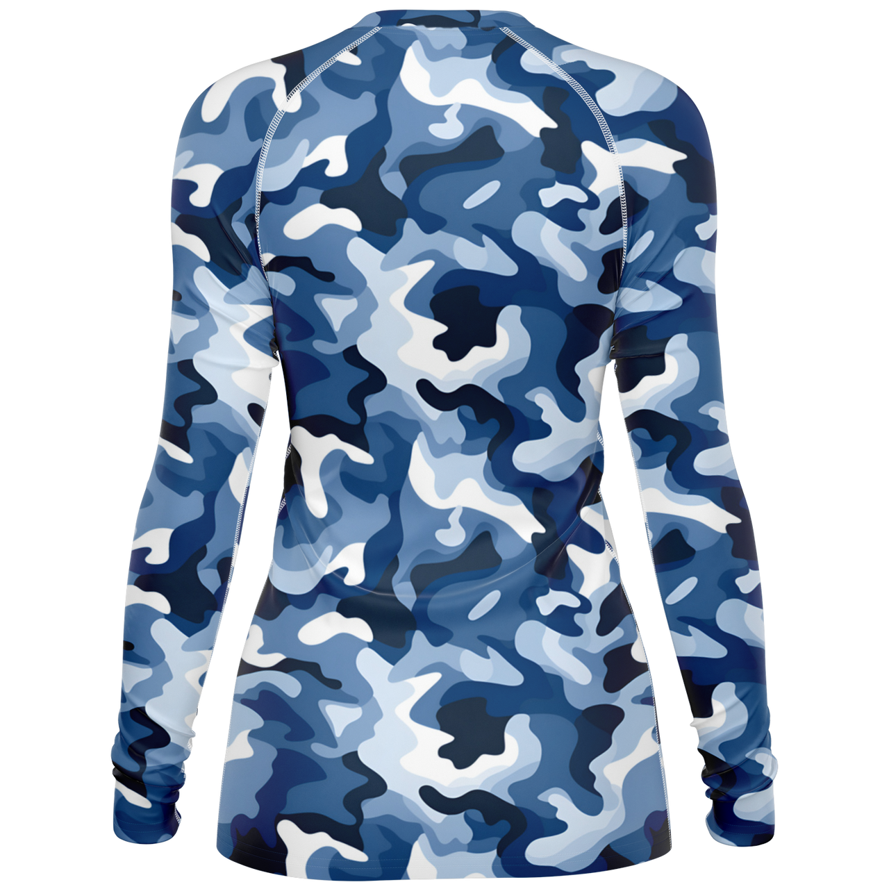 Chokefish™ Long Sleeve Rashguard Camouflage Woman's Shirt-006