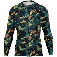 Chokefish™ Long Sleeve Rashguard Camouflage Men's Shirt-009