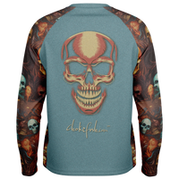 Chokefish™ Long Sleeve Every Day All Weather Skulls Shirt Men's-003-SPECIAL EDITION