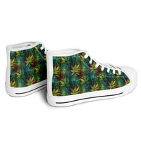 Chokefish™ Urban Peak Retro High Tops-Cannabis-003