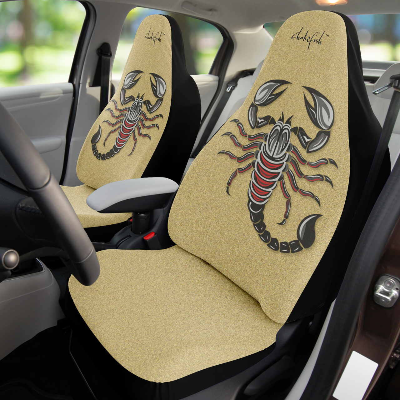 Chokefish™ Scorpions Seat Covers Unisex-003