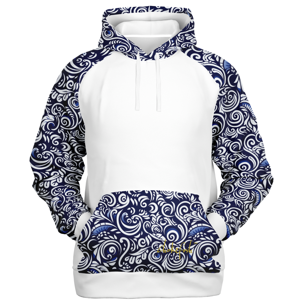 Chokefish™ Maori Tribal Raglan Remix-007W