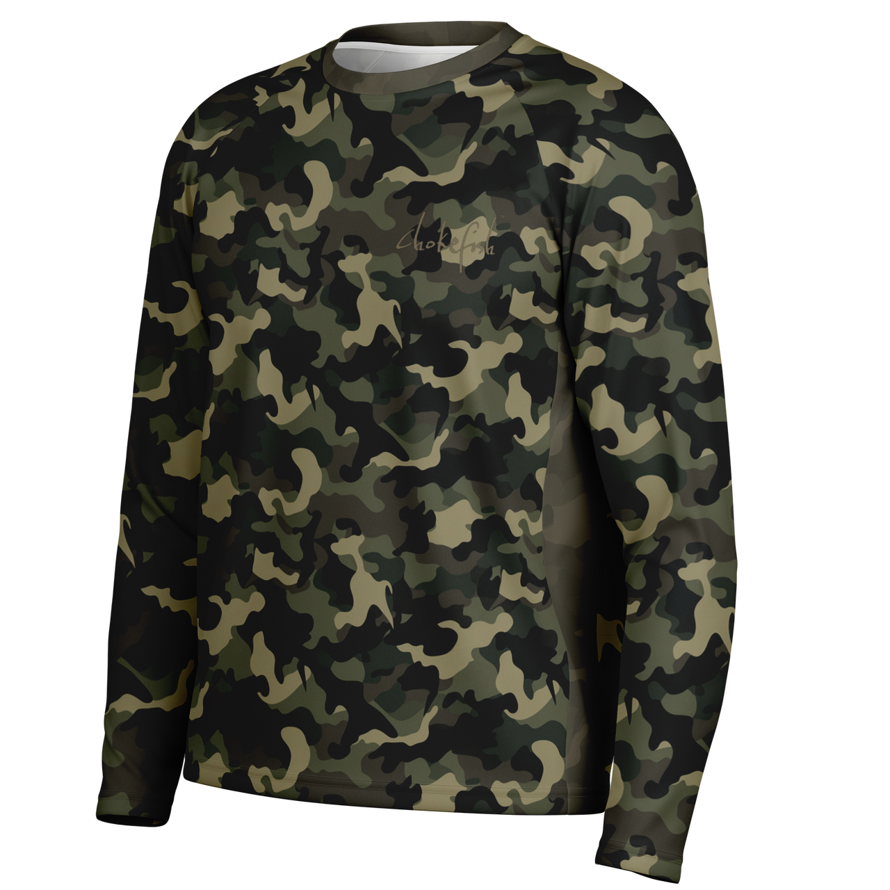Chokefish™ Long Sleeve Every Day All Weather Camouflage Shirt Men's-008