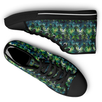 Chokefish™ Urban Peak Retro High Tops-Cannabis-012-2