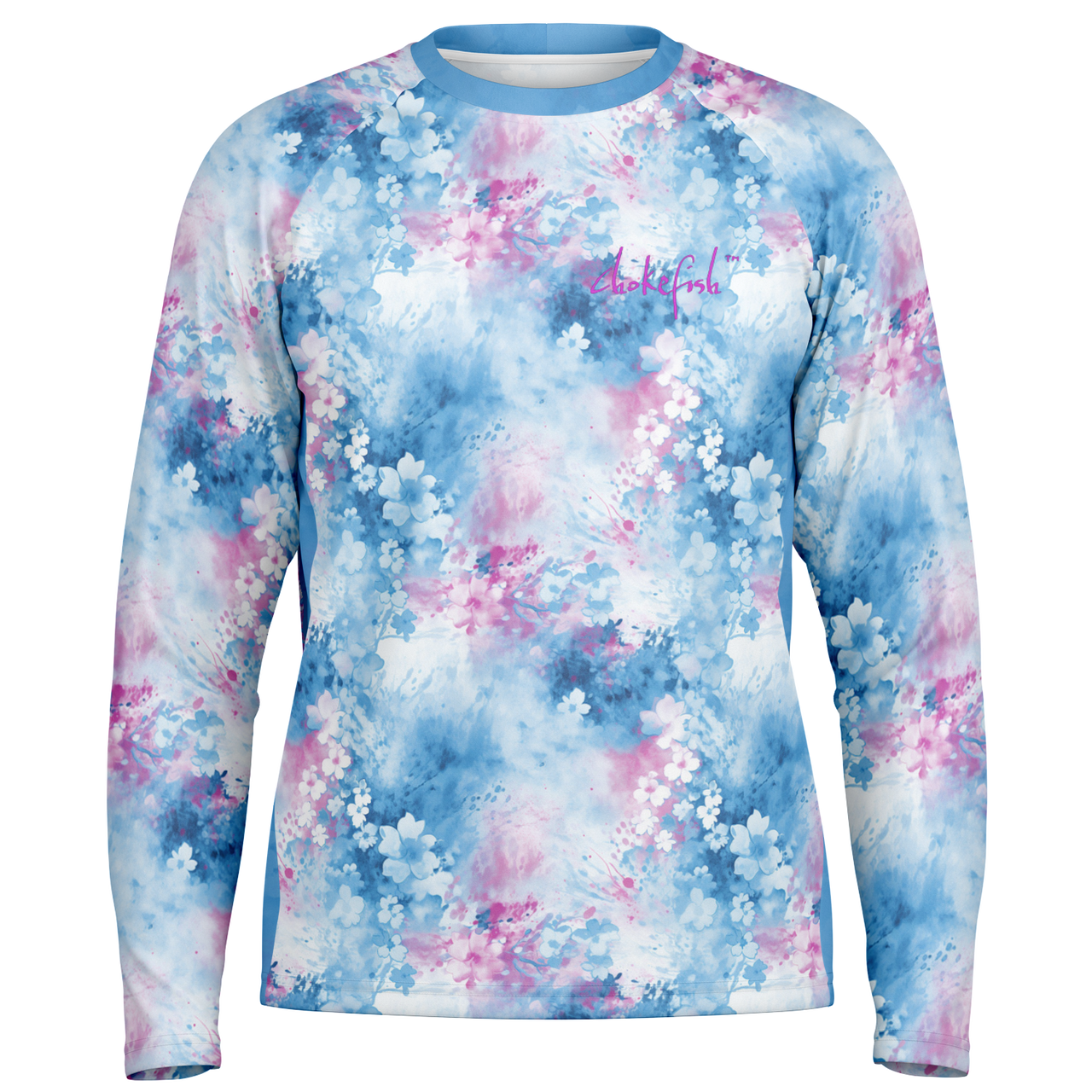 Chokefish™ Long Sleeve Every Day All Weather Acid-Wash Shirt Men's-006