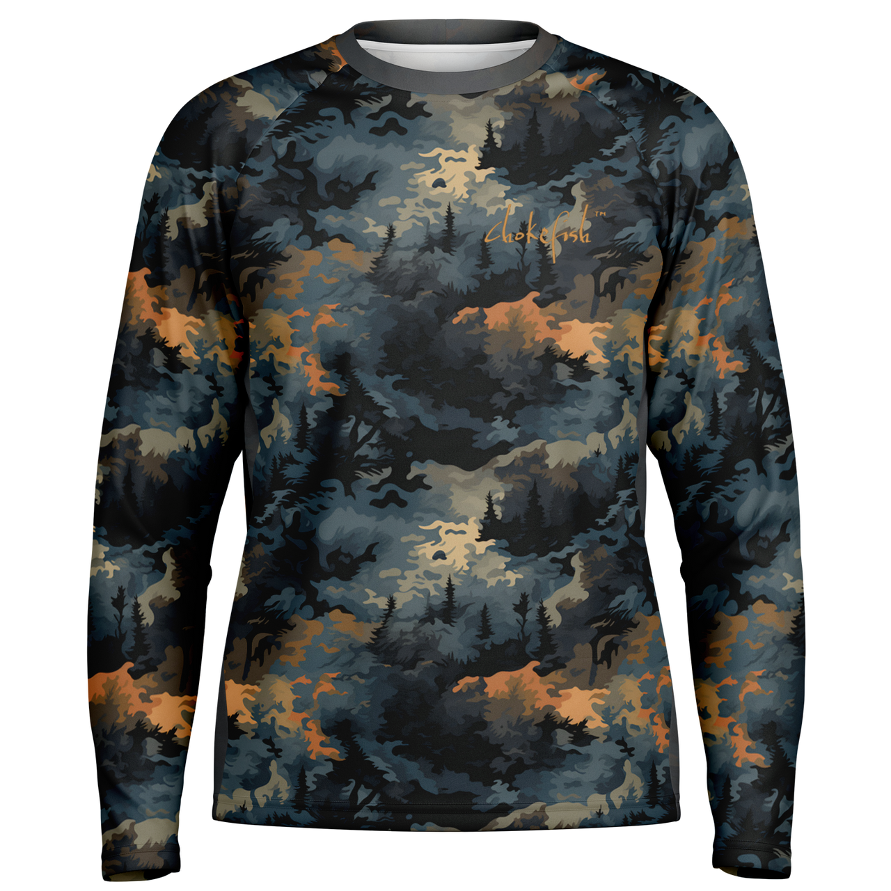 Chokefish™ Long Sleeve Every Day All Weather Camouflage Shirt Men's-024