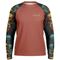 Chokefish™ Long Sleeve Every Day All Weather Skulls Shirt Men's-002