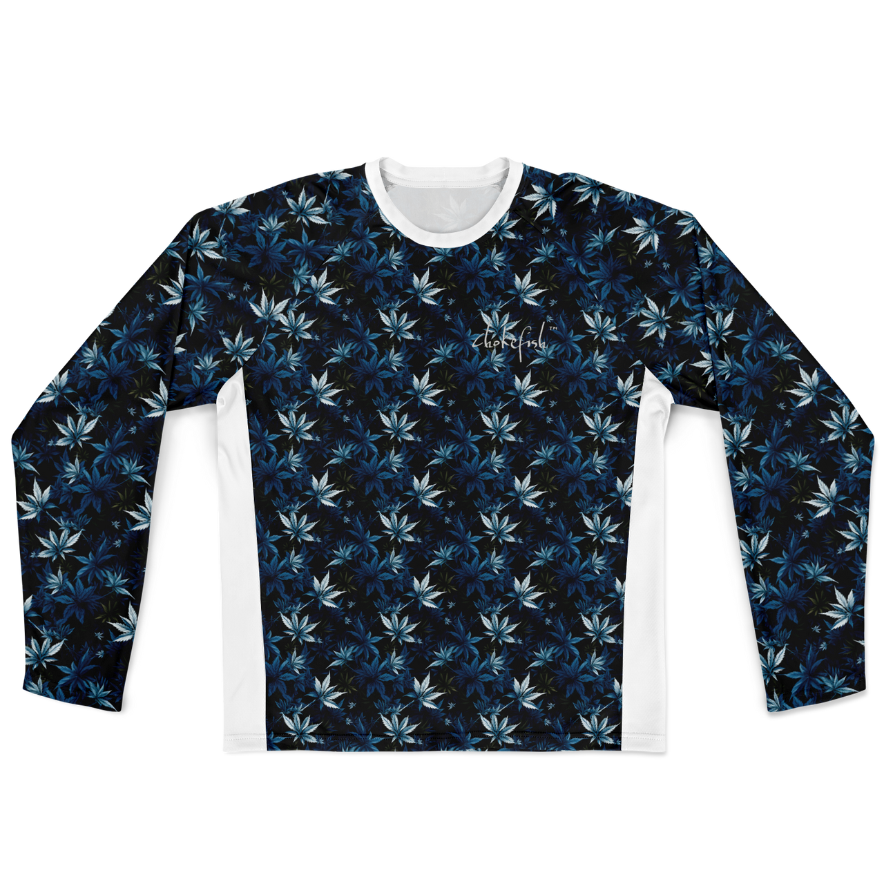 Chokefish™ Long Sleeve Every Day All Weather Cannabis Shirt Men's-006-White