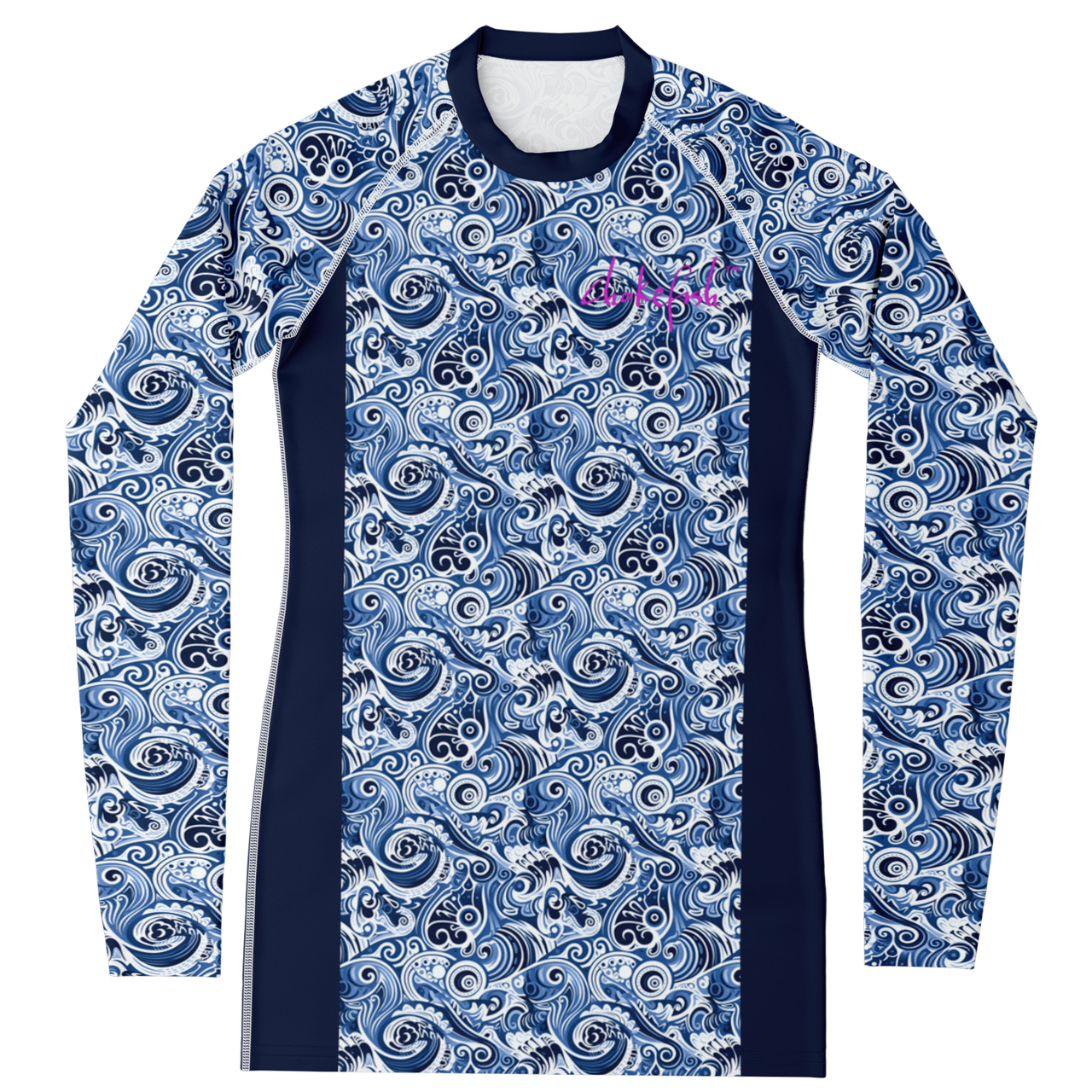 Chokefish™ Long Sleeve Rashguard Maori Woman's Shirt-010