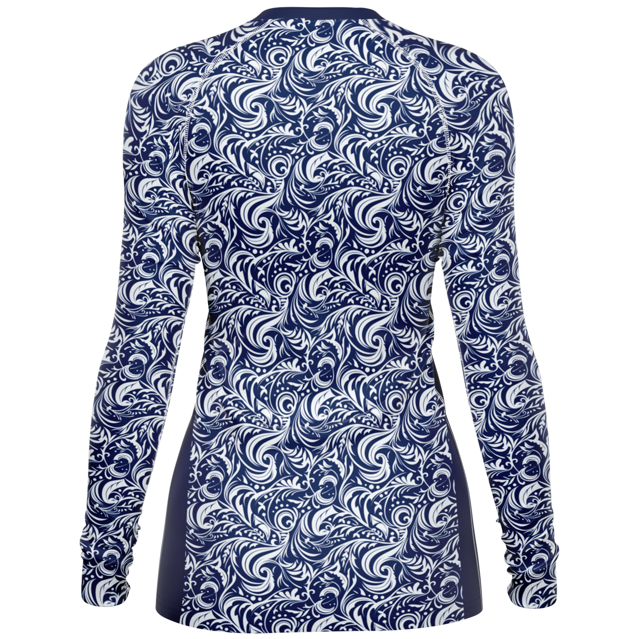Chokefish™ Long Sleeve Rashguard Maori Woman's Shirt-014