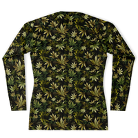 Chokefish™ Long Sleeve Rashguard Cannabis Men's Shirt-007