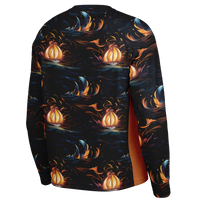 Chokefish™ Long Sleeve Every Day All Weather Trees&Boats Shirt Men's-005