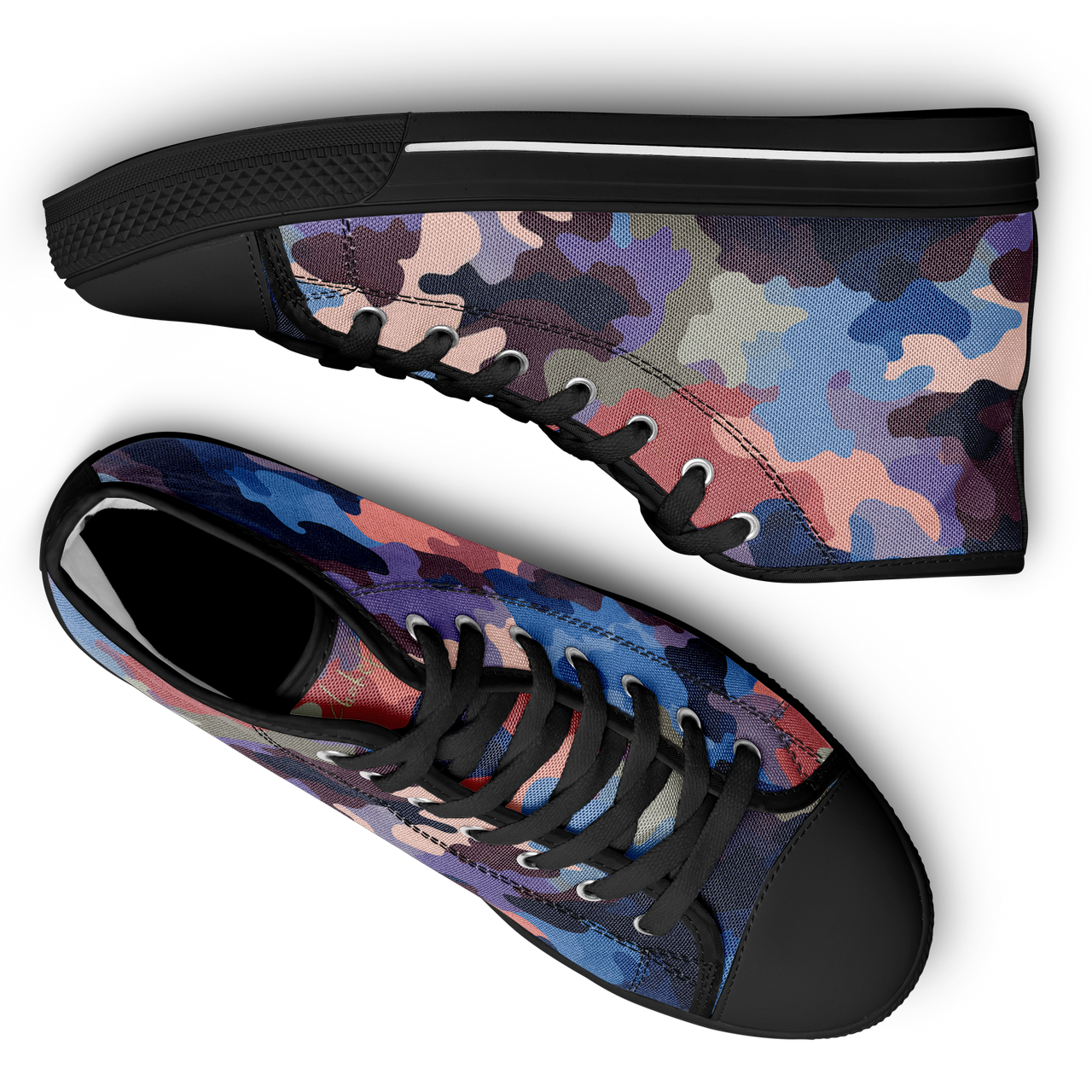 Chokefish™ Urban Peak Retro High Tops-Camouflage-004-2