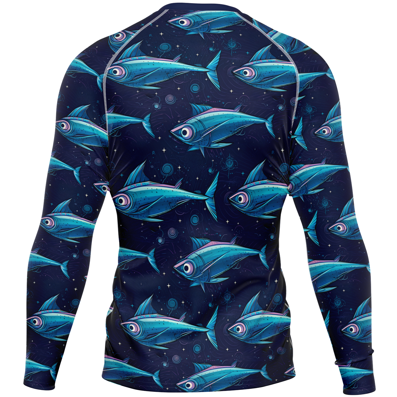 Chokefish™ Long Sleeve Rashguard Marine Men's Shirt-004