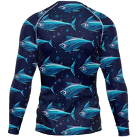 Chokefish™ Long Sleeve Rashguard Marine Men's Shirt-004