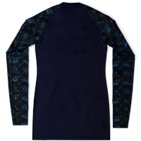 Chokefish™ Long Sleeve Rashguard Sun&Saltwater Woman's Shirt-007
