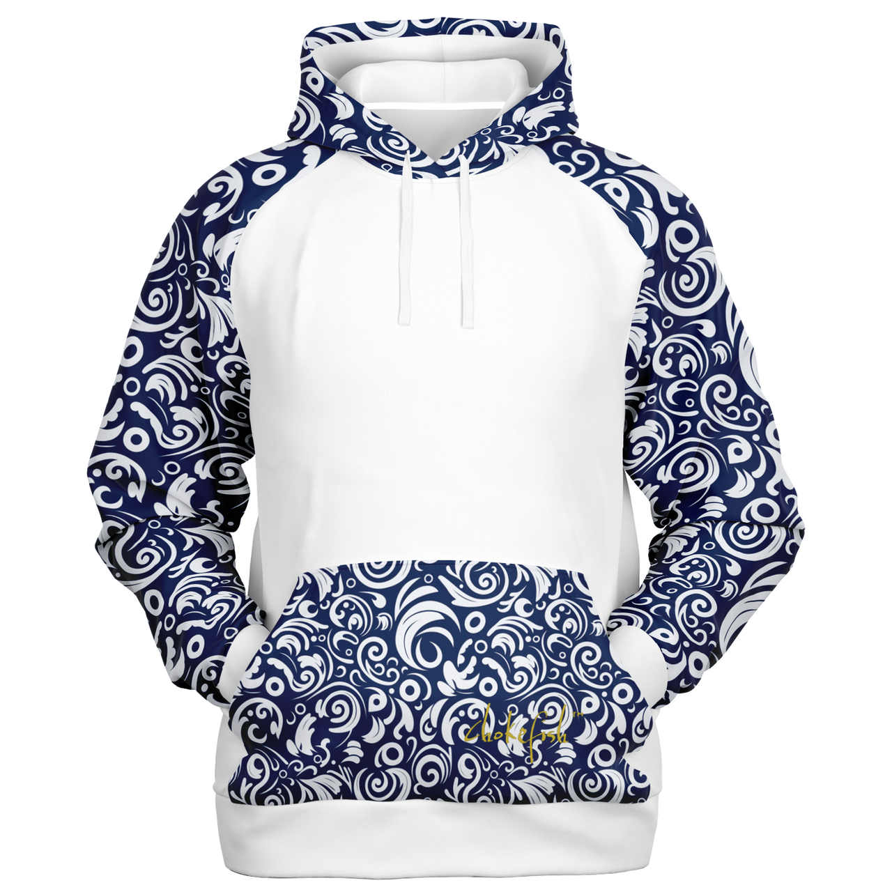 Chokefish™ Maori-Tribal Raglan Remix - 002W