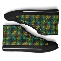 Chokefish™ Urban Peak Retro High Tops-Cannabis-003-2