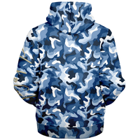 Chokefish™ Microfleece Zip-Up Hoodie Camouflage-005