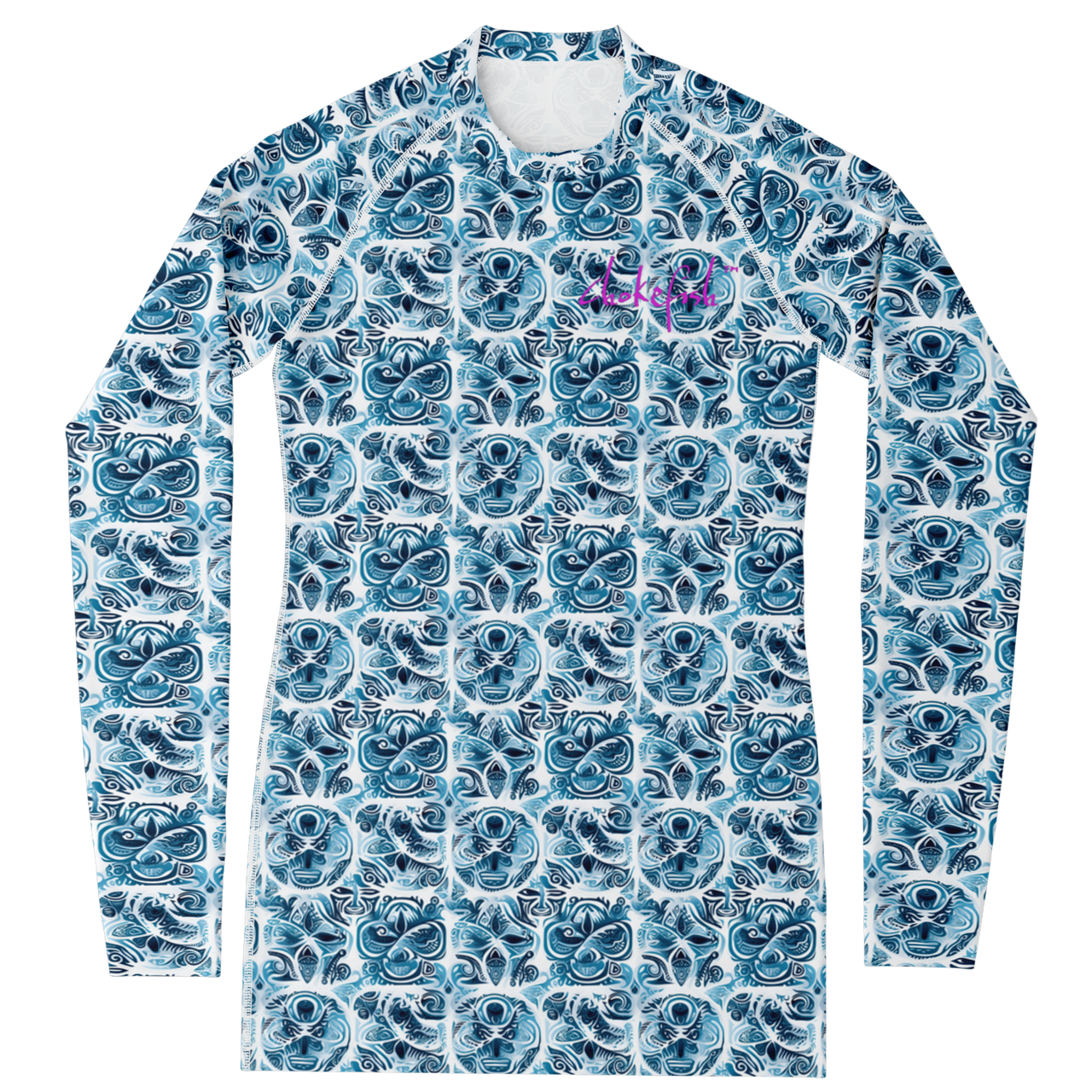 Chokefish™ Long Sleeve Rashguard Sun&Saltwater Woman's Shirt-002
