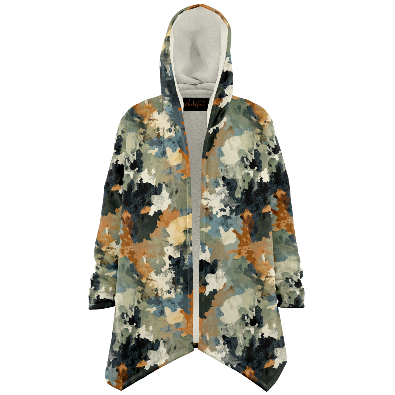 Chokefish™ Acid-Wash Cloaks Unisex-010W