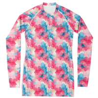 Chokefish™ Long Sleeve Rashguard Acid-Wash Woman's Shirt-001