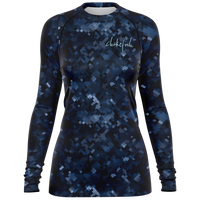Chokefish™ Long Sleeve Rashguard Camouflage Woman's Shirt-014