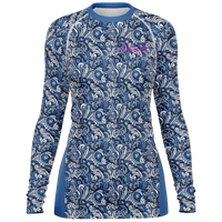 Chokefish™ Long Sleeve Rashguard Maori Woman's Shirt-012