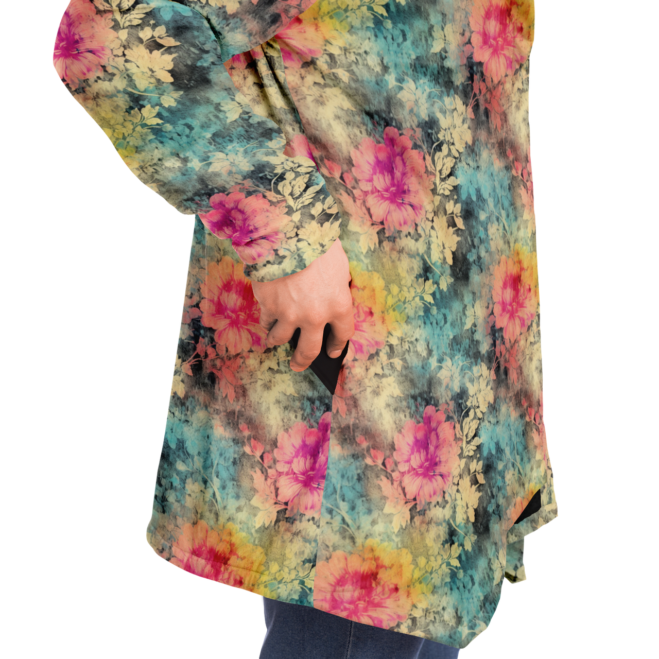 Chokefish™ Acid-Wash Cloaks Unisex-006B