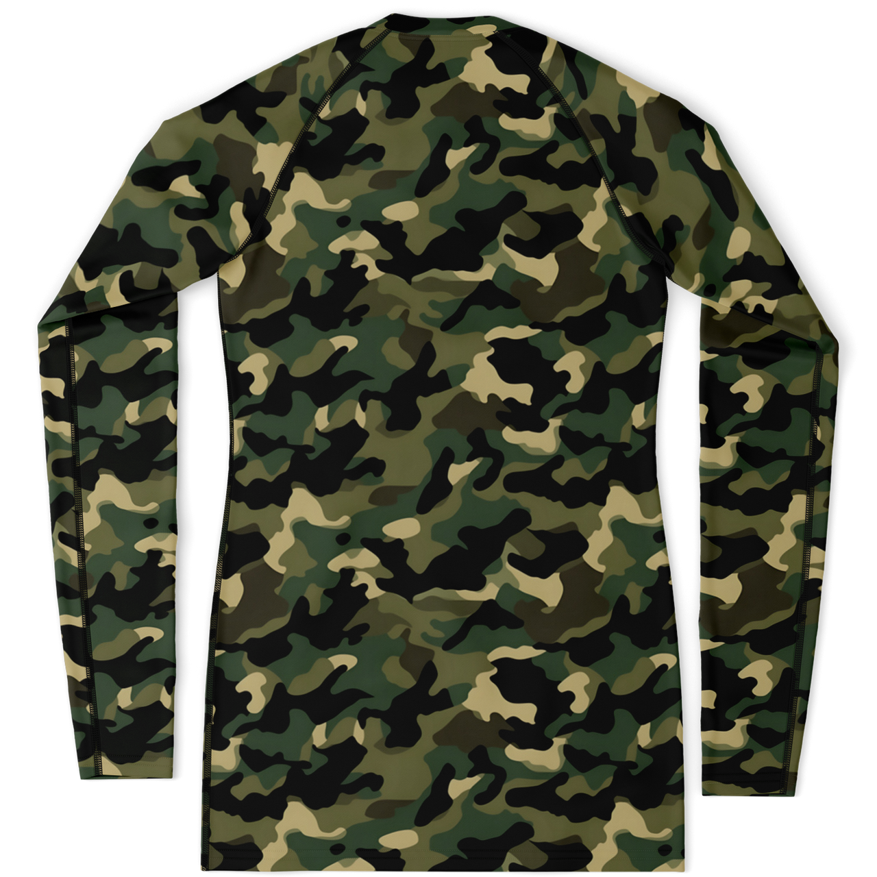 Chokefish™ Long Sleeve Rashguard Camouflage Woman's Shirt-002