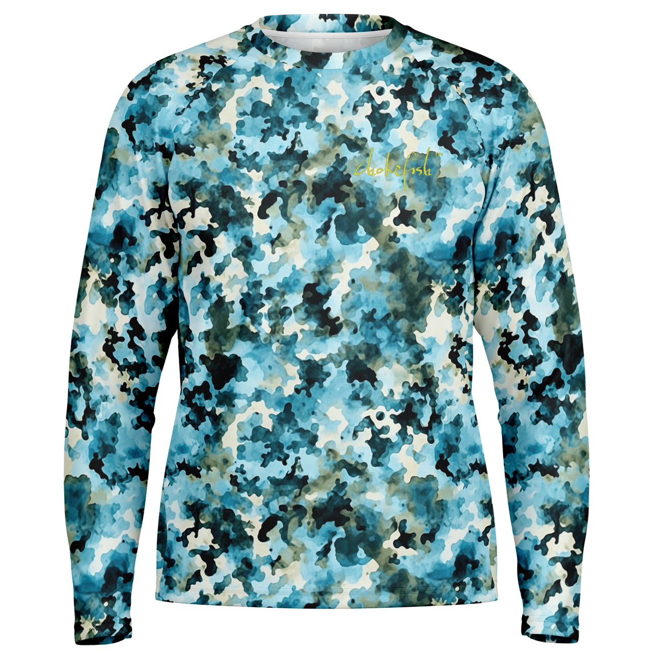 Chokefish™ Long Sleeve Every Day All Weather Acid-Wash Shirt Men's-013