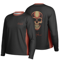 Chokefish™ Long Sleeve Every Day All Weather Skulls Shirt Men's-005