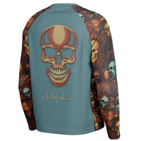 Chokefish™ Long Sleeve Every Day All Weather Skulls Shirt Men's-003-SPECIAL EDITION