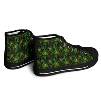 Chokefish™ Urban Peak Retro High Tops-Cannabis-002-2