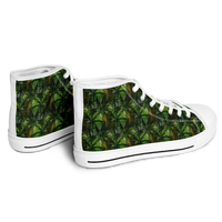 Chokefish™ Urban Peak Retro High Tops-Cannabis-002