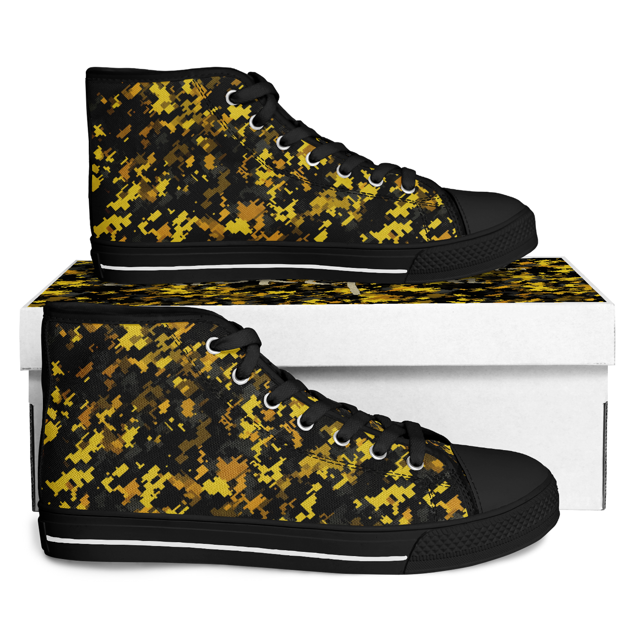 Chokefish™ Urban Peak Retro High Tops-Camouflage-012-2