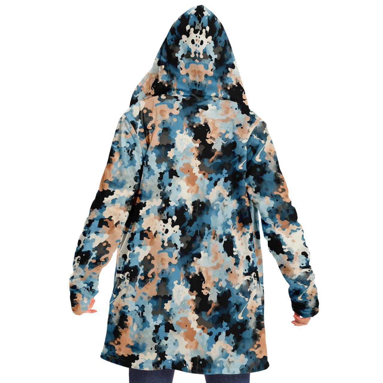 Chokefish™ Acid-Wash Cloaks Unisex-014W