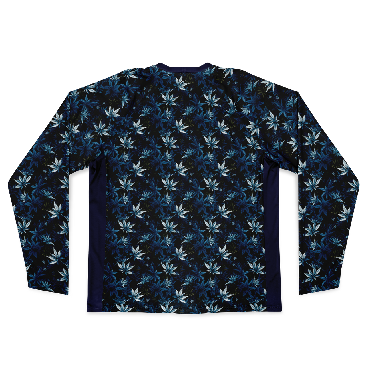 Chokefish™ Long Sleeve Every Day All Weather Cannabis Shirt Men's-006-Blue